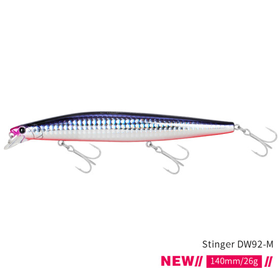 Τεχνητο TSURINOYA STINGER DW92 Τεχνητο TSURINOYA STINGER DW92