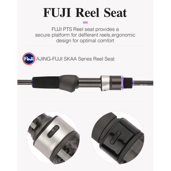 Καλάμι Ajing TSURINOYA ELF S822L NEW 2.46m 2-12g Καλάμι Ajing TSURINOYA ELF S822L NEW 2.46m 2-12g