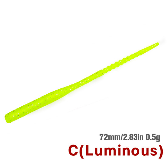 TSURINOYA Soft Lure Ajing Rockfish Fishing Lure Lurker 72mm 0.5gr TSURINOYA Soft Lure Ajing Rockfish Fishing Lure Lurker 72mm 0.5gr