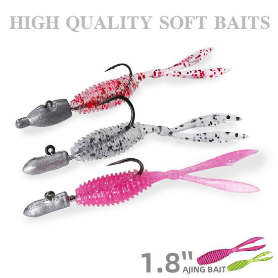 Σιλικονες TSURINOYA Ajing Soft Fishing Lure RM-2003 Σιλικονες TSURINOYA Ajing Soft Fishing Lure RM-2003