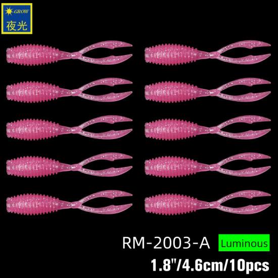 Σιλικονες TSURINOYA Ajing Soft Fishing Lure RM-2003 Σιλικονες TSURINOYA Ajing Soft Fishing Lure RM-2003