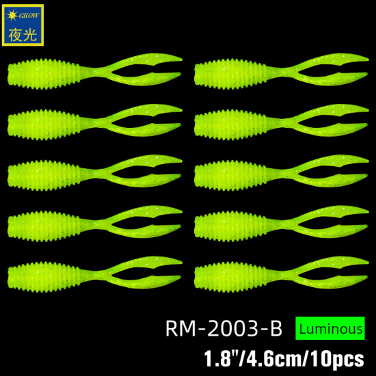 Σιλικονες TSURINOYA Ajing Soft Fishing Lure RM-2003 Σιλικονες TSURINOYA Ajing Soft Fishing Lure RM-2003