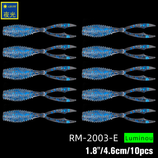 Σιλικονες TSURINOYA Ajing Soft Fishing Lure RM-2003 Σιλικονες TSURINOYA Ajing Soft Fishing Lure RM-2003