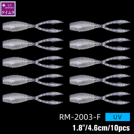 Σιλικονες TSURINOYA Ajing Soft Fishing Lure RM-2003 Σιλικονες TSURINOYA Ajing Soft Fishing Lure RM-2003