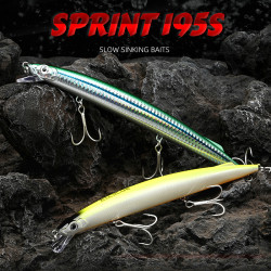 Τεχνητο ALLBLUE SPRINT 195S Sinking Minnow 35GR Τεχνητο ALLBLUE SPRINT 195S Sinking Minnow 35GR