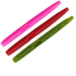 TSURINOYA Soft Lure Worm Fishing Lures 10.5cm  7.5g  Texas Rig