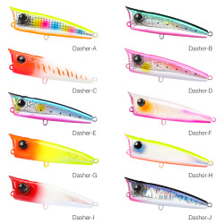 Τεχνητο TSURINOYA DASHER Topwater Popper 90mm 23gr Τεχνητο TSURINOYA DASHER Topwater Popper 90mm 23gr