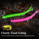 TSURINOYA FLAME Silicone Worm 1.8g 18pcs TSURINOYA FLAME Silicone Worm 1.8g 18pcs