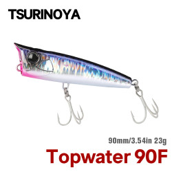 Τεχνητο  TSURINOYA  DASHER Topwater Popper 90mm 23gr