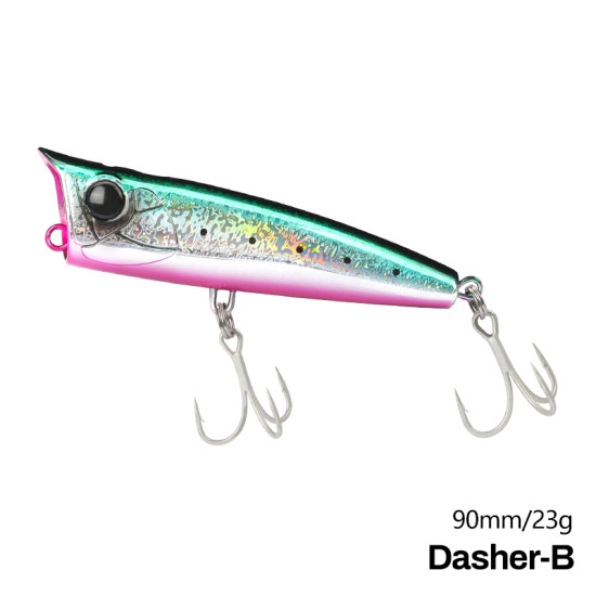 Τεχνητο TSURINOYA DASHER Topwater Popper 90mm 23gr Τεχνητο TSURINOYA DASHER Topwater Popper 90mm 23gr