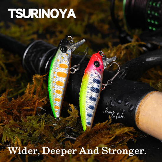 Τεχνητο TSURINOYA INTRUDER 46S 5gr Sinking Minnow