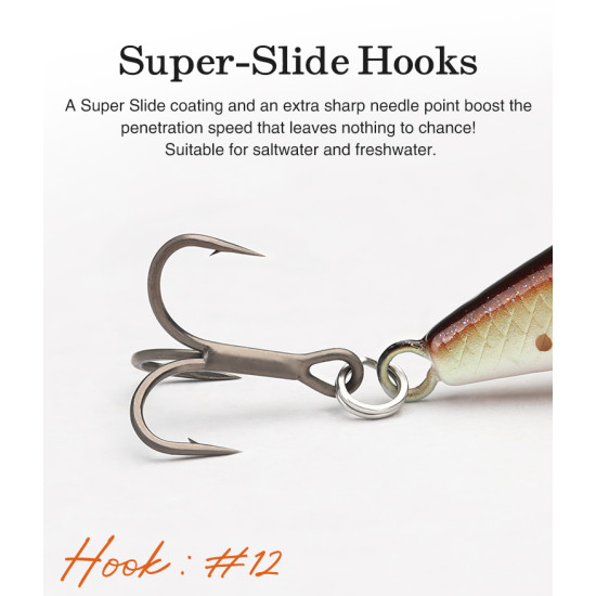 Τεχνητο TSURINOYA INTRUDER 51S 5,8gr Sinking Minnow Τεχνητο TSURINOYA INTRUDER 51S 5,8gr Sinking Minnow