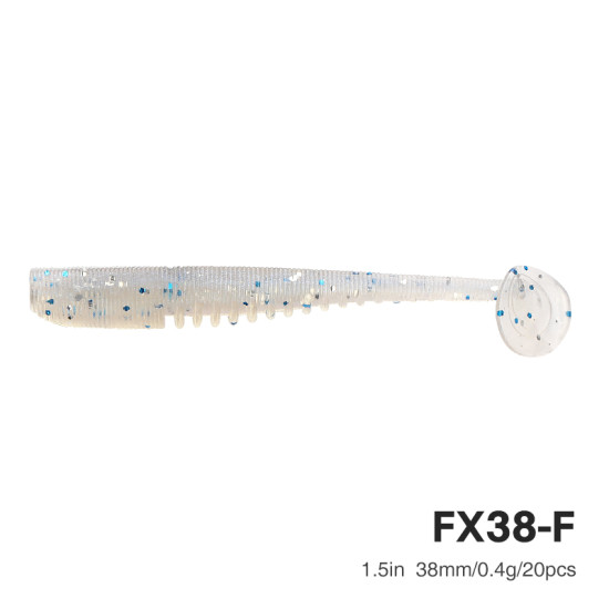 Σιλικόνη TSURINOYA FLEX ROCKFISH 38mm 0.4g (20τεμ) – Ajing & Light Game με Ουρά T-tail Σιλικόνη TSURINOYA FLEX ROCKFISH 38mm 0.4g (20τεμ) – Ajing & Light Game με Ουρά T-tail