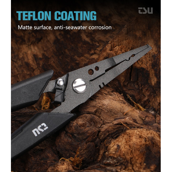 Πενσακι TSURINOYA Fishing Pliers RS-1092 Stainless Steel Πενσακι TSURINOYA Fishing Pliers RS-1092 Stainless Steel