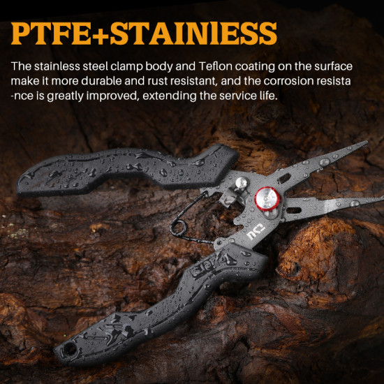 Πενσακι TSURINOYA Split Ring Fishing Pliers Πενσακι TSURINOYA Split Ring Fishing Pliers