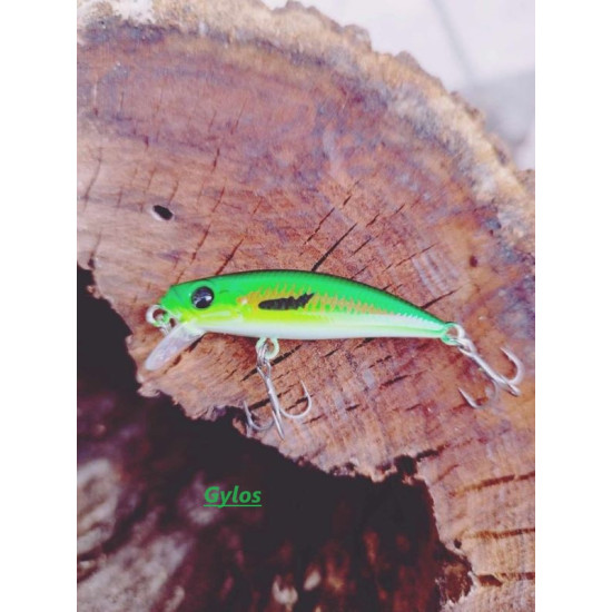 Τεχνητο TSURINOYA INTRUDER 46S 5gr Sinking Minnow