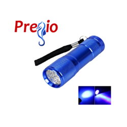 Φακός Χειρός Αλουμινίου UV 9 LED Pregio Φακός Χειρός Αλουμινίου UV 9 LED Pregio