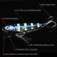 ALLBLUE New WAHOO Metal Jig – Πλάνο Jigging 20-60gr ALLBLUE New WAHOO Metal Jig – Πλάνο Jigging 20-60gr