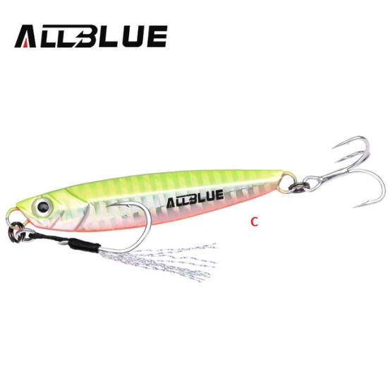 ALLBLUE New WAHOO Metal Jig – Πλάνο Jigging 20-60gr ALLBLUE New WAHOO Metal Jig – Πλάνο Jigging 20-60gr