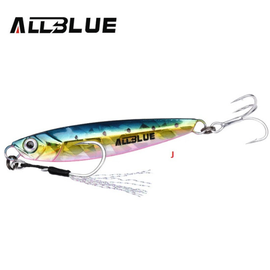 ALLBLUE New WAHOO Metal Jig – Πλάνο Jigging 20-60gr ALLBLUE New WAHOO Metal Jig – Πλάνο Jigging 20-60gr
