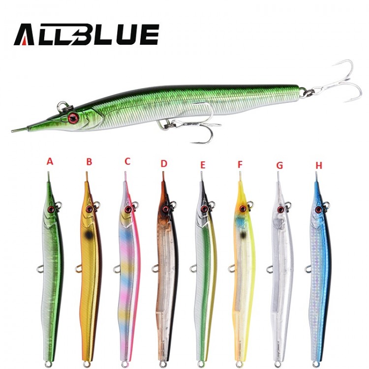 ALLBLUE Needlefish Lure Needle Stick Fishing Lure 133mm/30g