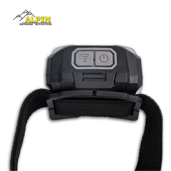 Φακος κεφαλης Alpin Hybrid 420LM+UV+Κοκκινο COB