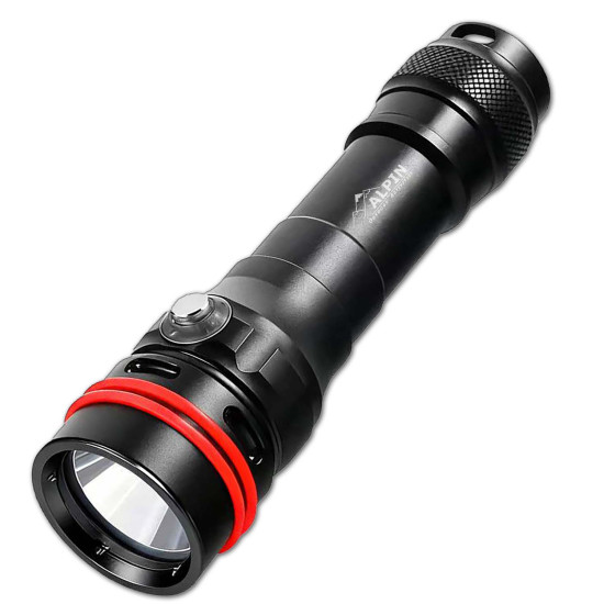 Καταδυτικός Φακός Alpin HydroSphere 2 1800LM – 100m, με Ένδειξη Μπαταρίας Καταδυτικός Φακός Alpin HydroSphere 2 1800LM – 100m, με Ένδειξη Μπαταρίας
