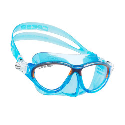 Παιδικη Μασκα Cressi Moon Kid Silicone Mask Blue/Orange