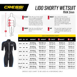 Στολή Μονοσόρτ Cressi Lido 2mm – Ανδρική Στολή Μονοσόρτ Cressi Lido 2mm – Ανδρική