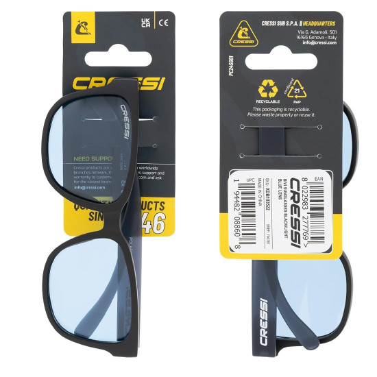 Γυαλιά Ηλίου Cressi Bivi Polarized – Αθλητικά Unisex για Θάλασσα & Ψάρεμα
