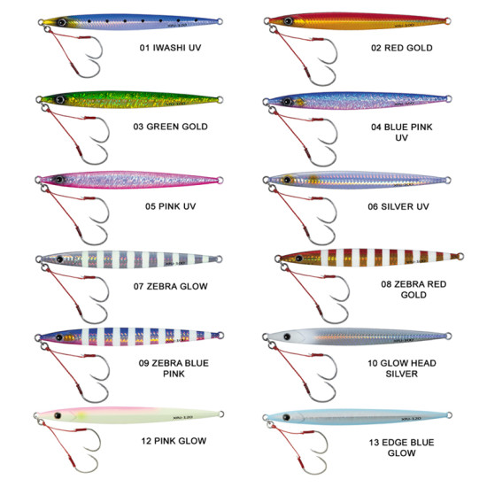 Πλάνοι Ψαρέματος Major Craft Crosride Heavy Metal Jig 80gr Πλάνοι Ψαρέματος Major Craft Crosride Heavy Metal Jig 80gr