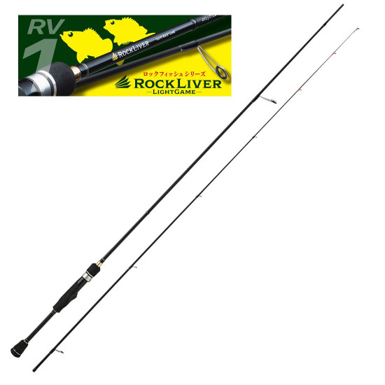 Major Craft RockLiver 1G Light Game – Tubular Καλάμι Ψαρέματος Rockfish 