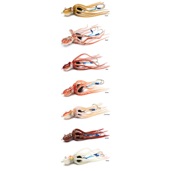 Σιλικονούχο Τεχνητό Χταπόδι Mustad InkVader 120gr – Με Αμπούλα Μελανιού 