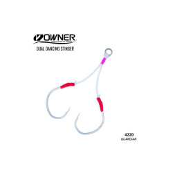 Αγκίστρια Assist Owner Dual Dancing Guardian — Για Slow  Jigging