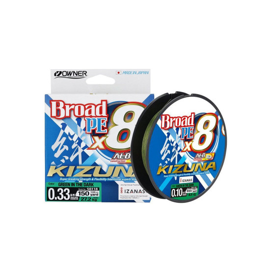 Νήμα Owner Kizuna Braid 300m Νήμα Owner Kizuna Braid 300m