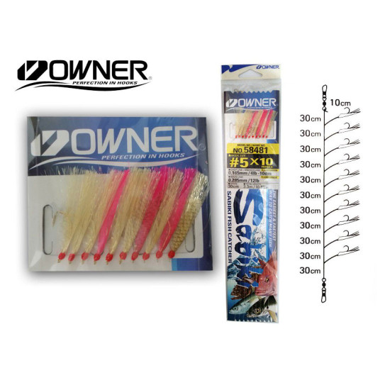 Τσαπαρί Owner 58481 Fluorocarbon — Αόρατη Μεσινέζα 