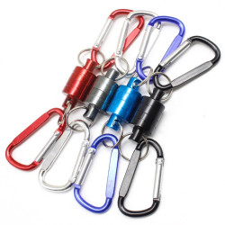High Quality Magnetic Buckle Carabiner – Outdoor Fishing Gear – Ισχυρός Μαγνητικός Κρίκος με Κορδόνι για Απόχη & Εργαλεία