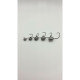 Μολυβοκεφαλές Jig Head Salty Wave Pro – Συσκευασία 10 τεμ.