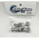 Μολυβοκεφαλές Jig Head Salty Wave Pro – Συσκευασία 10 τεμ.