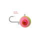 Ζόκα TechnoFISH Magic Ball με Αγκίστρι VMC – Χειροποίητη Φωσφορίζουσα Κοντοφυλάκα 80–230g