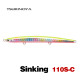 Τεχνητό Tsurinoya Sinking Pencil DW47 110mm/12g