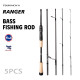 TSURINOYA Ranger S6105L-ML — Travel Καλάμι H.R.F 2.08m, 5 Τμημάτων, Carbon TSURINOYA Ranger S6105L-ML — Travel Καλάμι H.R.F 2.08m, 5 Τμημάτων, Carbon