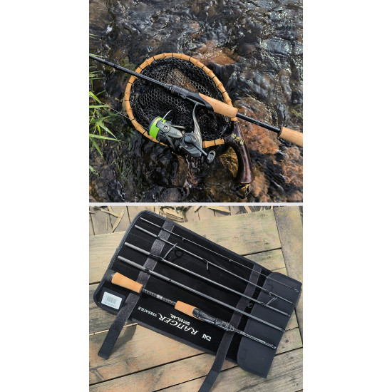 TSURINOYA Ranger S6105L-ML — Travel Καλάμι H.R.F 2.08m, 5 Τμημάτων, Carbon TSURINOYA Ranger S6105L-ML — Travel Καλάμι H.R.F 2.08m, 5 Τμημάτων, Carbon