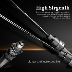 Tsurinoya Virent Ultralight Spinning Καλάμι