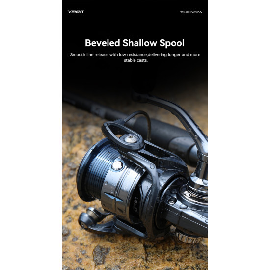 Μηχανάκι Ψαρέματος Tsurinoya Virent Spinning Reel – Ελαφρύ & Ανθεκτικό Μηχανάκι Ψαρέματος Tsurinoya Virent Spinning Reel – Ελαφρύ & Ανθεκτικό