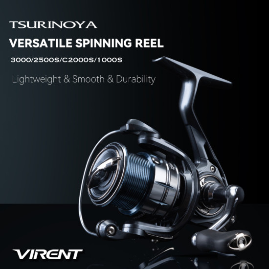 Μηχανάκι Ψαρέματος Tsurinoya Virent Spinning Reel – Ελαφρύ & Ανθεκτικό Μηχανάκι Ψαρέματος Tsurinoya Virent Spinning Reel – Ελαφρύ & Ανθεκτικό