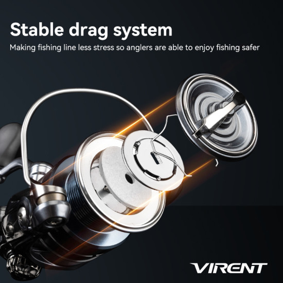 Μηχανάκι Ψαρέματος Tsurinoya Virent Spinning Reel – Ελαφρύ & Ανθεκτικό Μηχανάκι Ψαρέματος Tsurinoya Virent Spinning Reel – Ελαφρύ & Ανθεκτικό