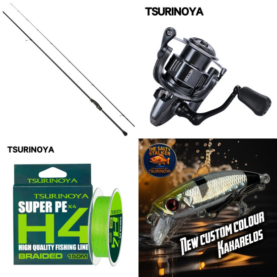 Σετ Combo LRF Καλαμι Tsurinoya Spirit Fox+Μηχανακι Tsurinoya Metis 1000+Νημα Tsurinoya H4 150m+Τεχνητο Tsurinoya Intruder 46s Σετ Combo LRF Καλαμι Tsurinoya Spirit Fox+Μηχανακι Tsurinoya Metis 1000+Νημα Tsurinoya H4 150m+Τεχνητο Tsurinoya Intruder 46s