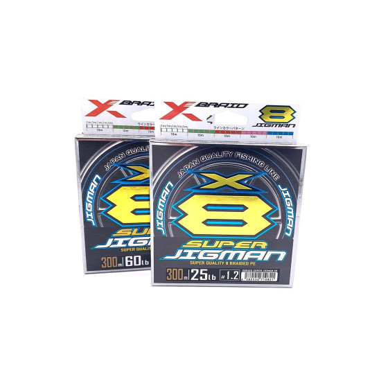 Νήμα YGK X-Braid Super Jigman x8 300m