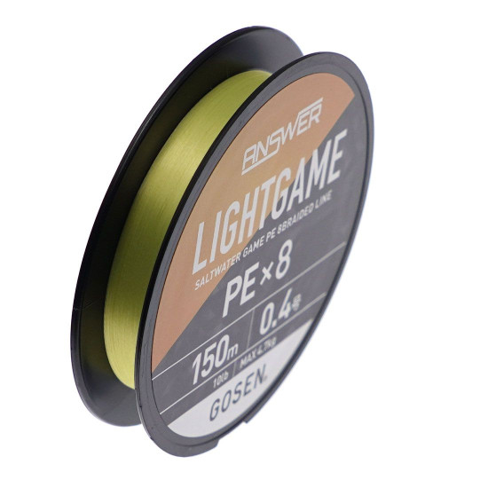 Νήμα Gosen Answer Light Game PE x8